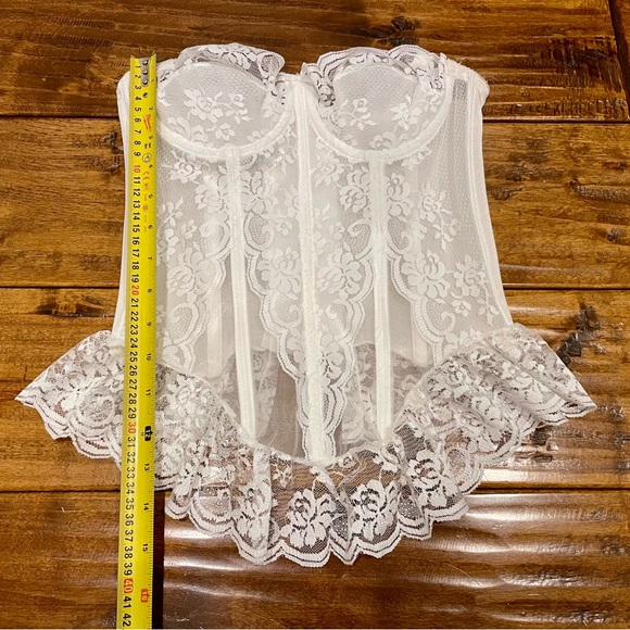 Vintage Smart white bustier - Picture 12 of 13